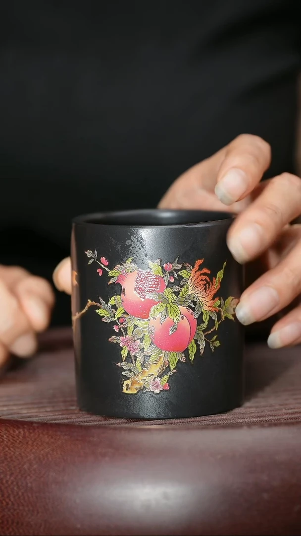 茶杯紫砂紫砂主人杯福利放漏
