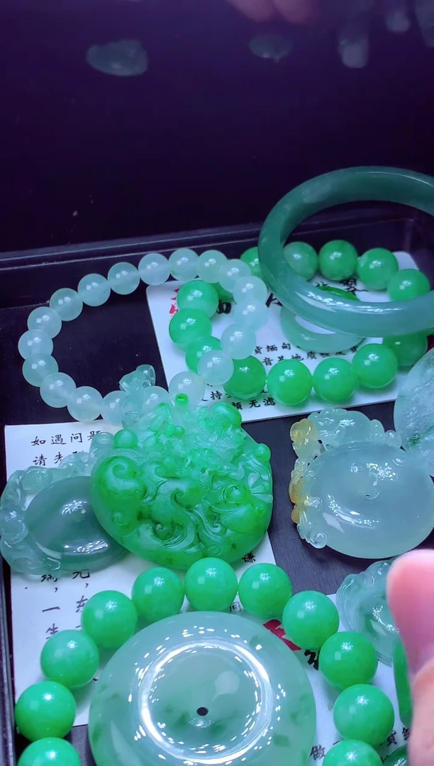 未镶嵌定制翡翠陈*#翡翠毛货定制