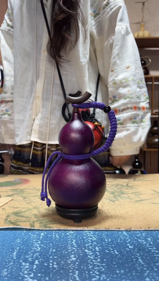 070--大漆酒葫芦--450ml左右