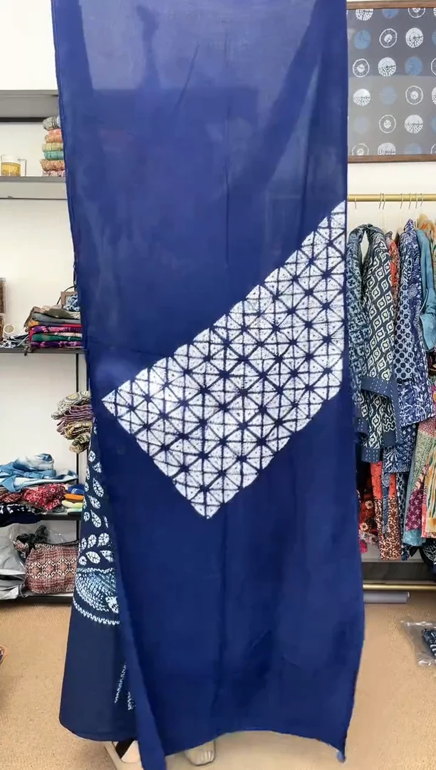 【闪购商品】璀璨款白族非遗手工扎染围巾