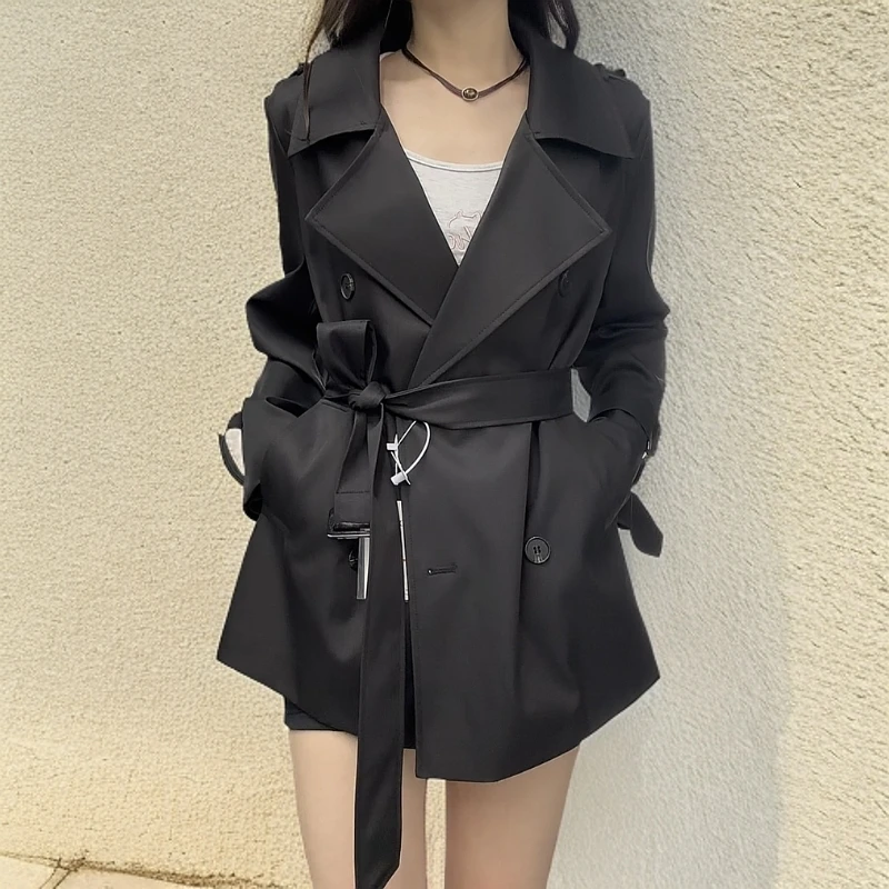 2025春秋新款韩系气质高级感风衣外套女