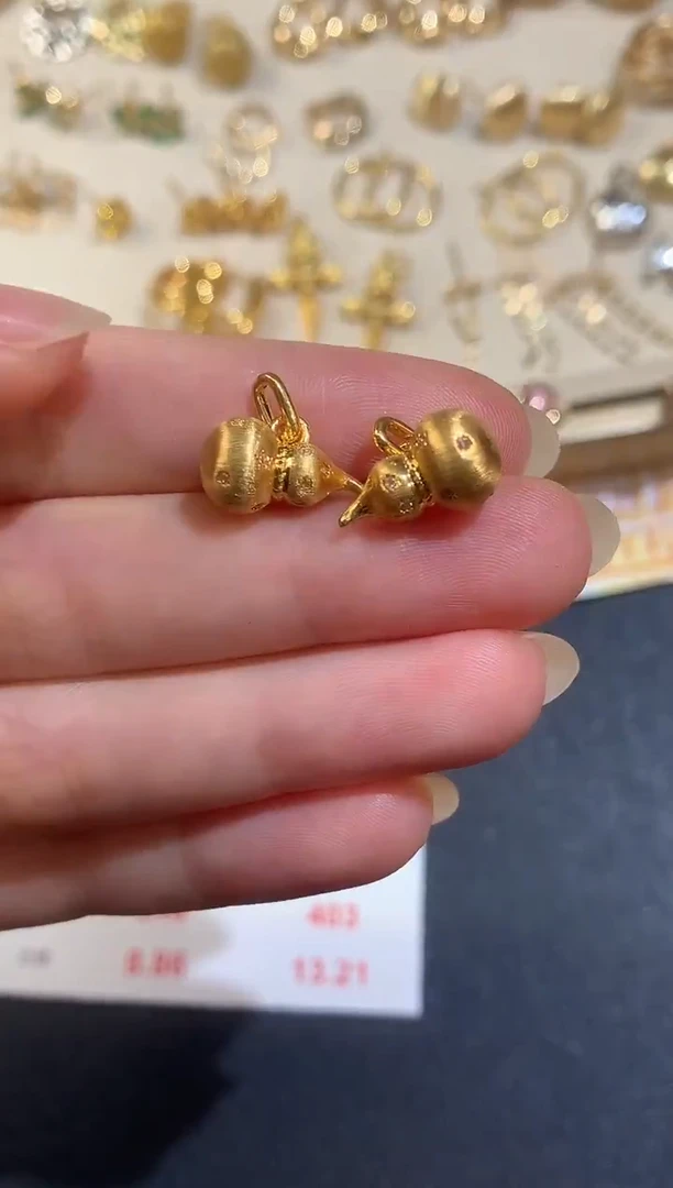 吊坠(不含链)18K金多样性发其一D452|238