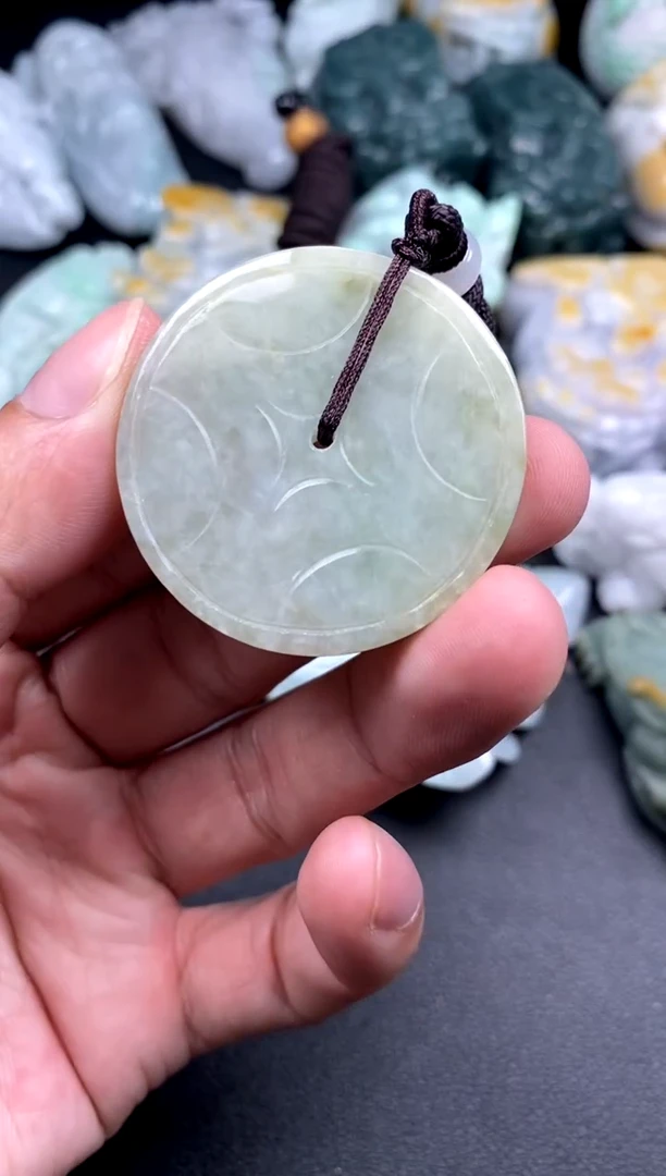 吊坠(不含链)未镶嵌翡翠1