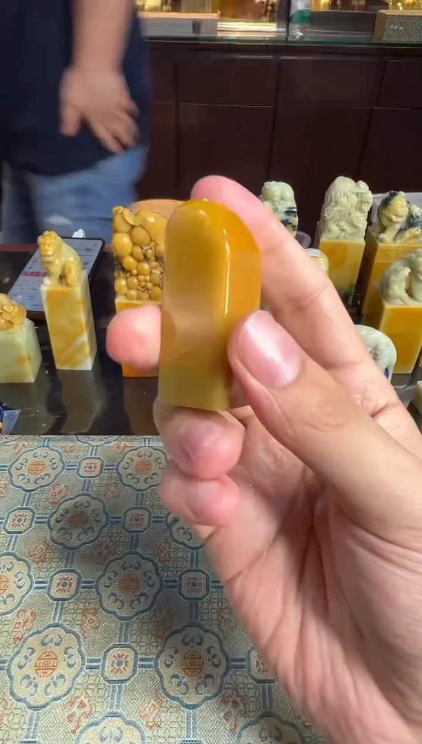 【闪购商品】青田石印石编号编号dqt3012