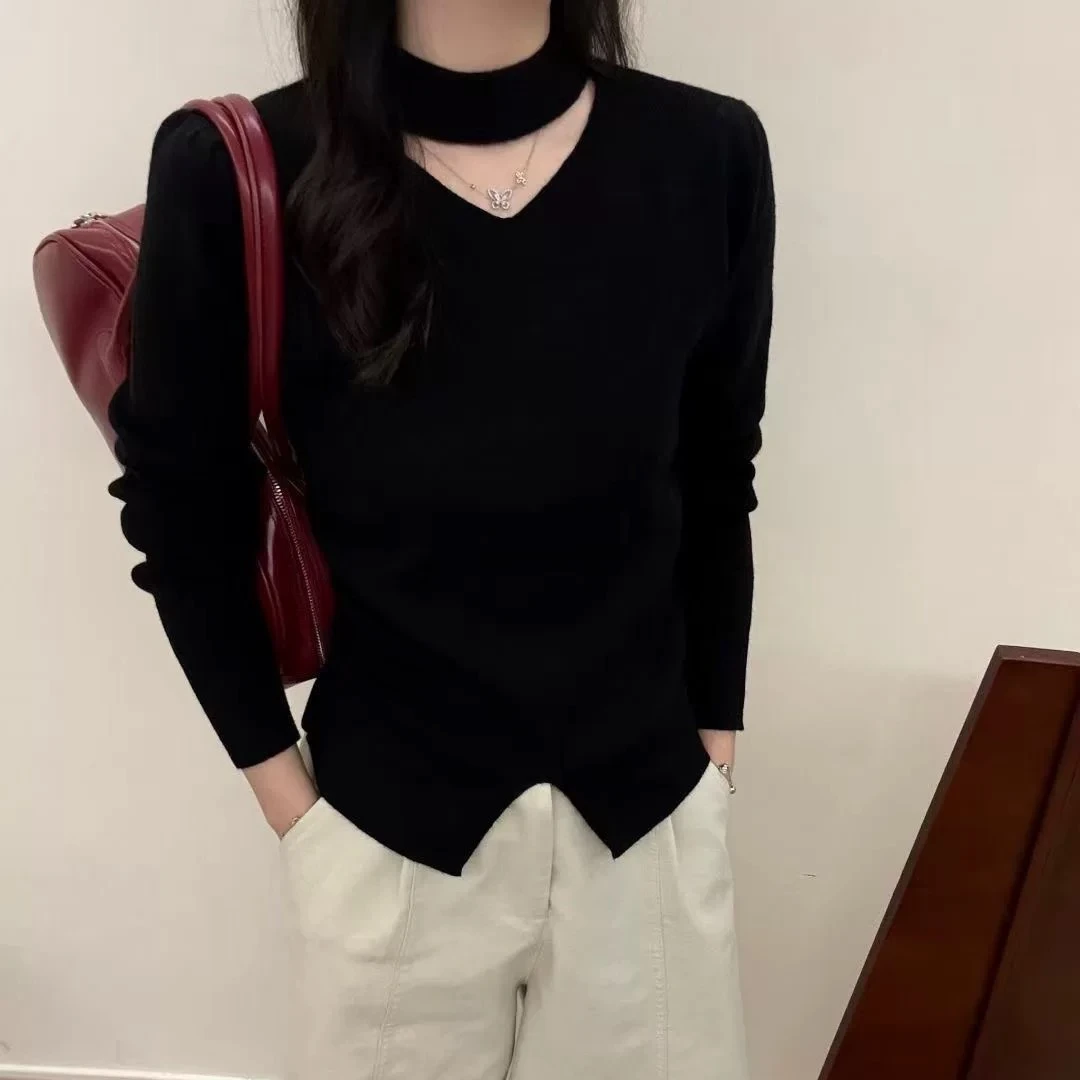 冬季新款欧货软糯显瘦韩系时尚洋气韩版修身小心机毛衫5399大码