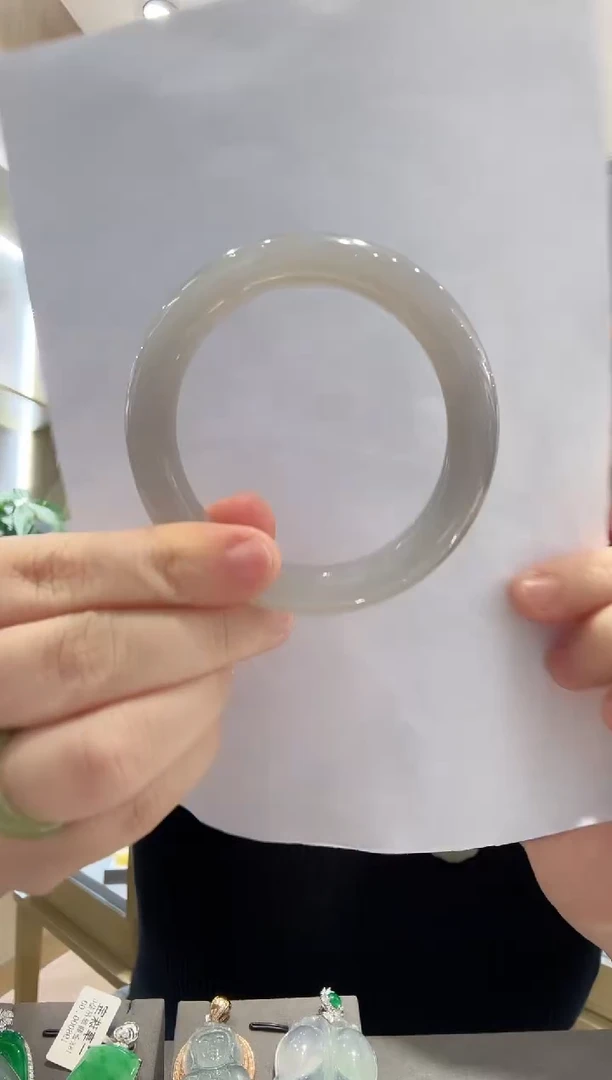 未镶嵌手镯和田玉【34】54圈口