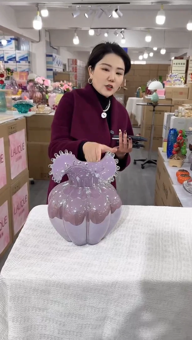 【闪购商品】琉璃泰轩花器Q-6晚