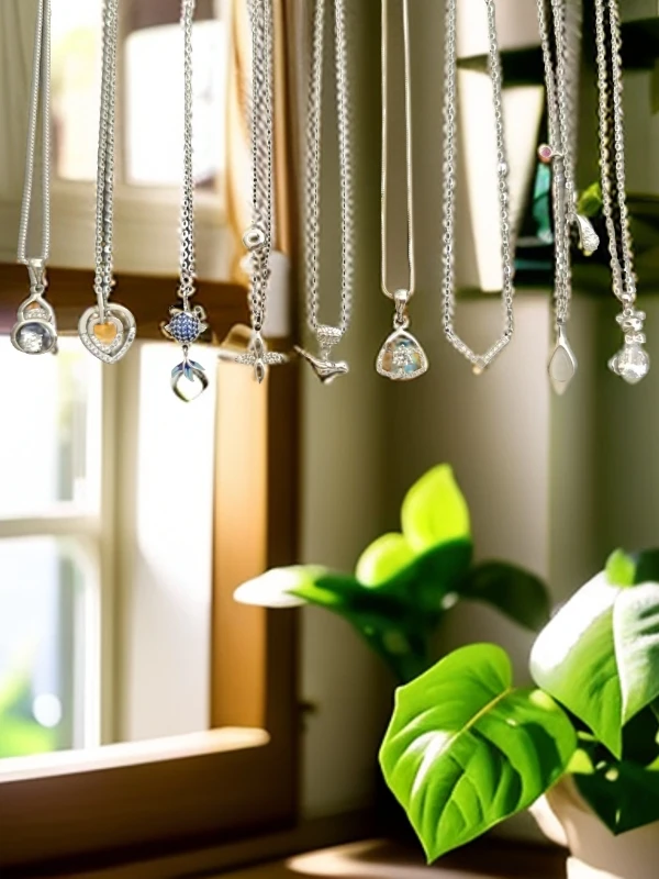 吊坠925银 时尚银定制项链气质轻奢复古百搭个性坠链