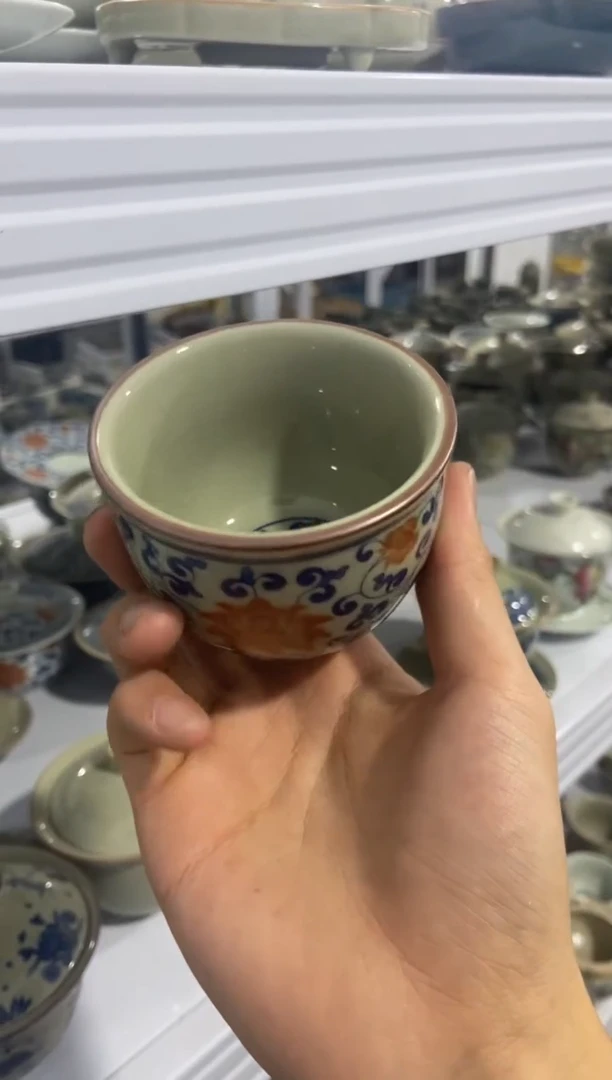 微微瑕疵茶杯茶具盖碗【安全包装不带礼盒】
