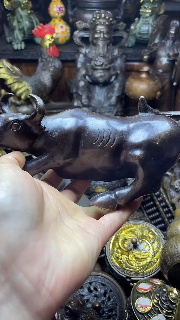 闪购链接，点击下单，有运费险，铜摆件