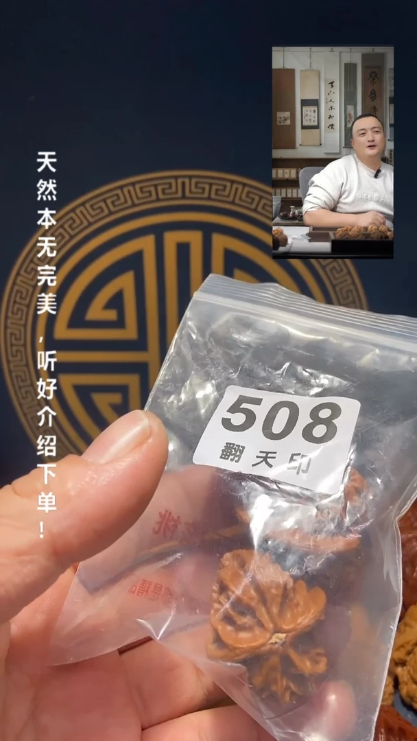 【闪购商品】文玩核桃吊坠508龙骨