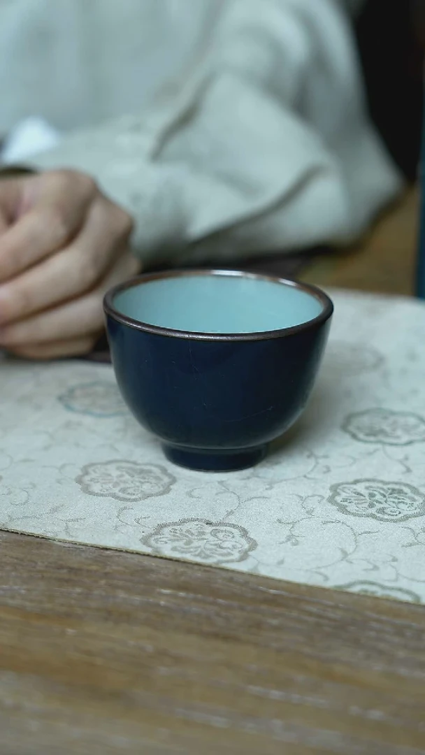 【闪购商品】/A04汝色釉杯