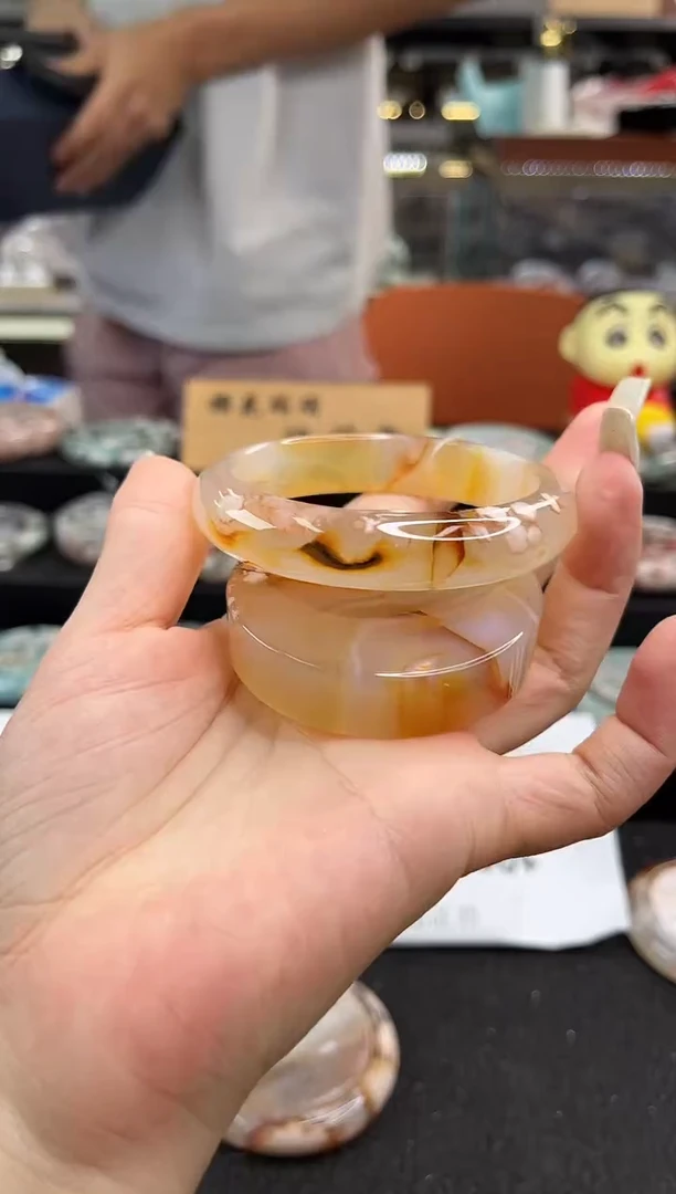 未镶嵌手镯石英质玉56圈口 （赠品镯心）3593256