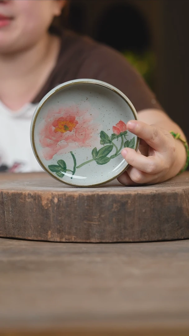 瓷片景德镇高温釉下彩（食品级）