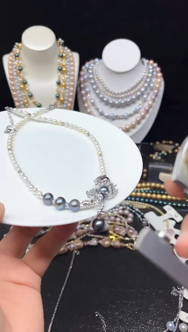 【闪购商品】淡水珍珠颈饰未镶嵌多人