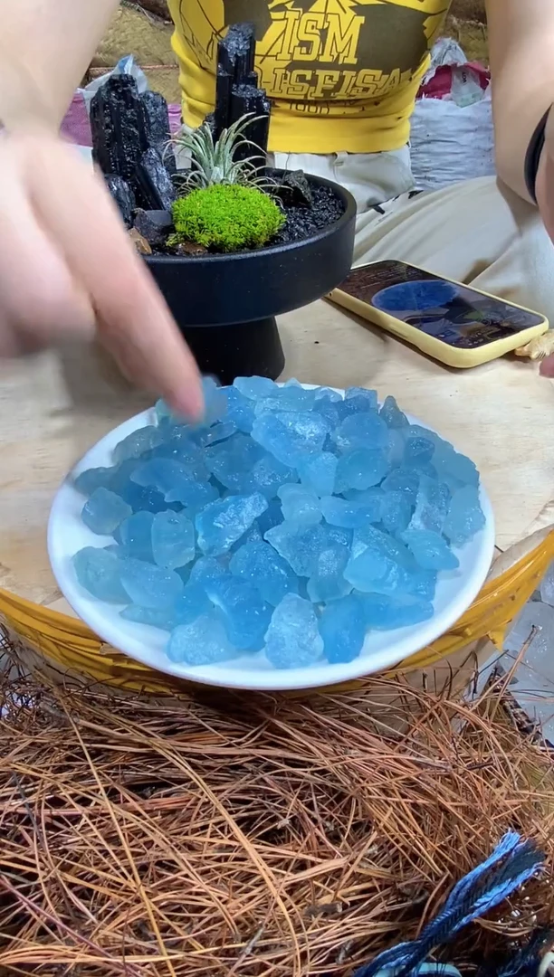 水晶珠宝半成品未镶嵌20g