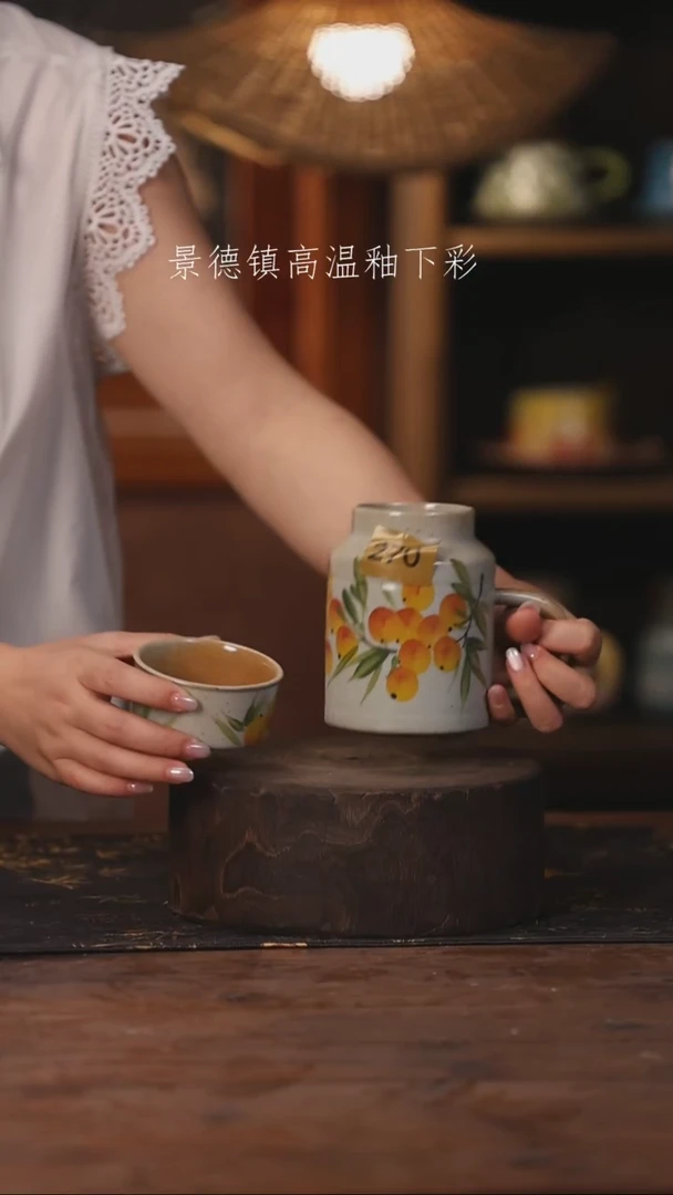 景德镇高温釉下手绘陶瓷270