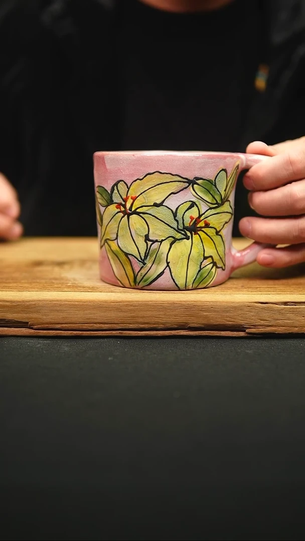 @@陶园瓷舍@@纯手工手绘@高温釉下彩