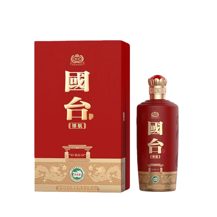 国台领航 53度500ml*1瓶  酱香型白酒