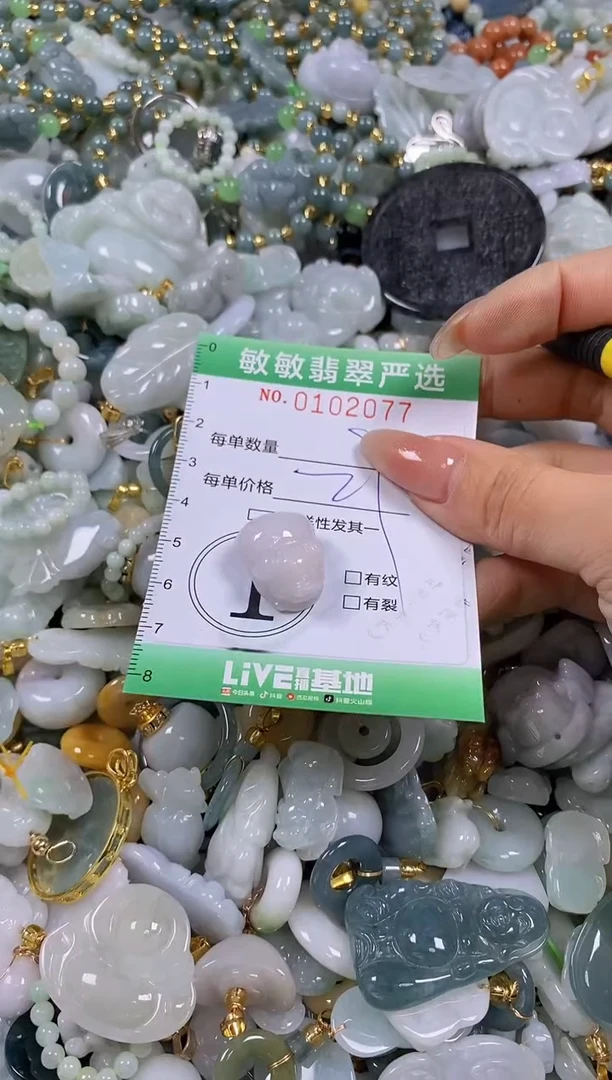 【闪购商品】翡翠颈饰未镶嵌闪购链接01012077