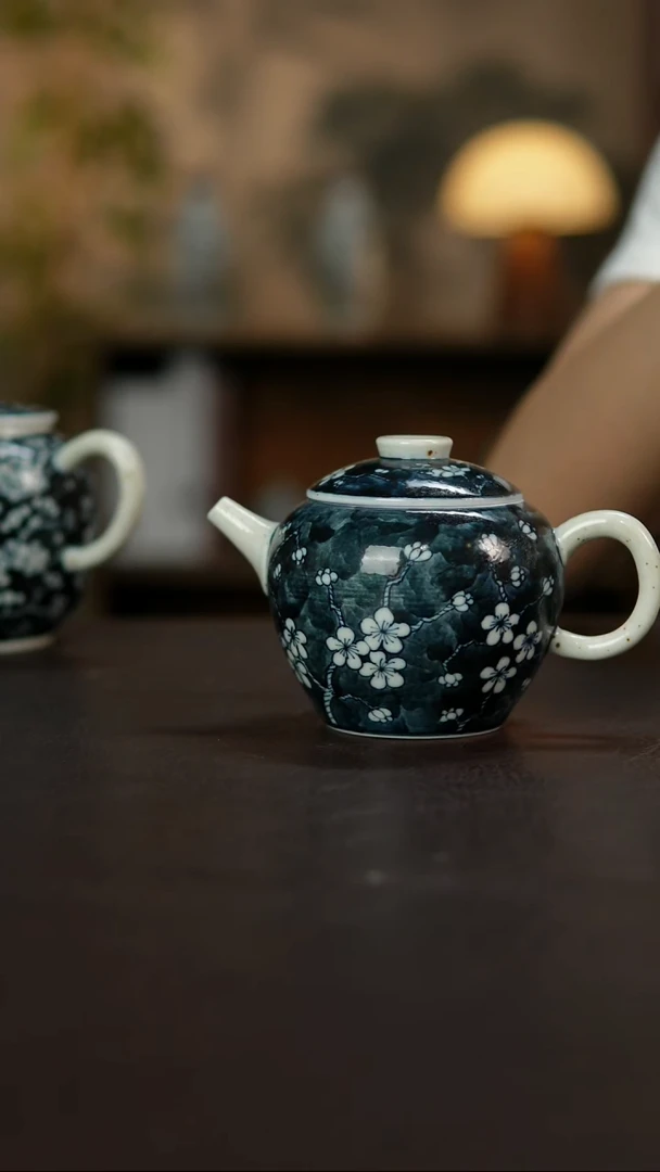 杯景德镇陶瓷杯碗柴烧多人