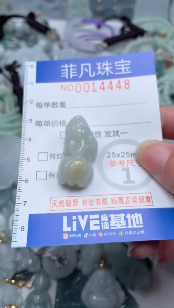 颈饰未镶嵌翡翠14448