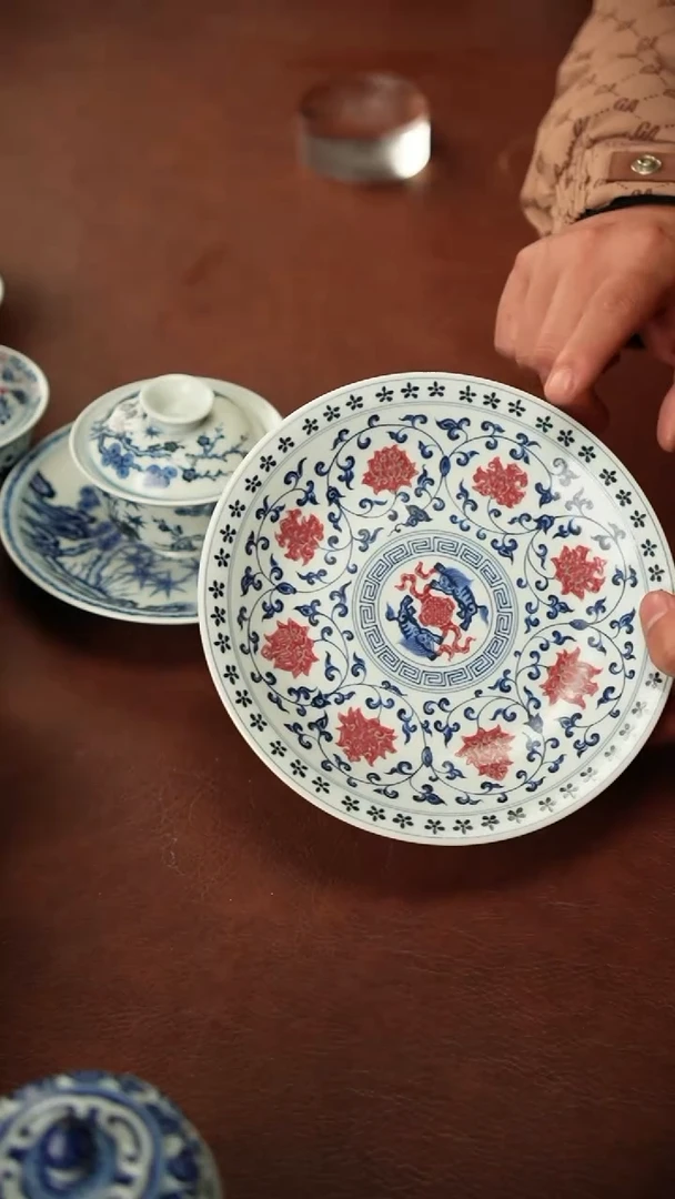 大*鱼景德镇手工手绘茶器