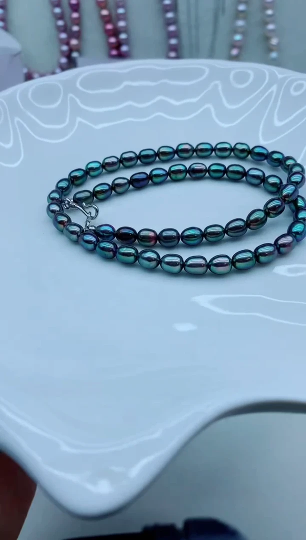 淡水珍珠未镶嵌颈饰淡水珍珠项链