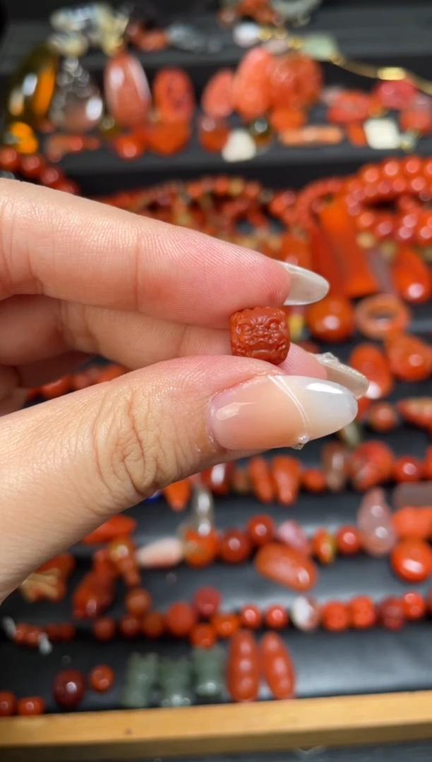 未镶嵌9南红玛瑙配饰----8+