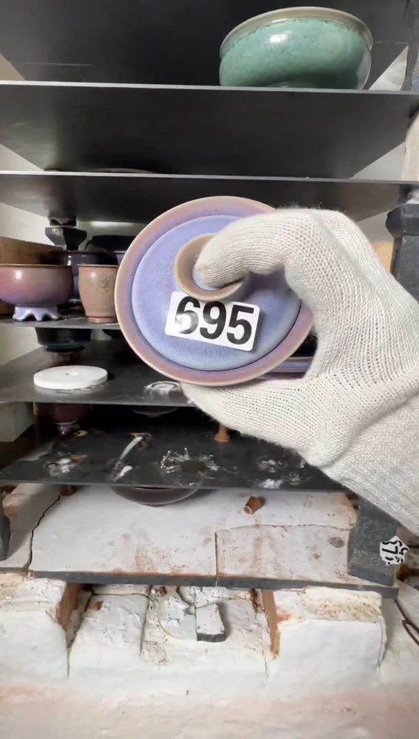 盖碗695 全品 蘭山窑手作器物