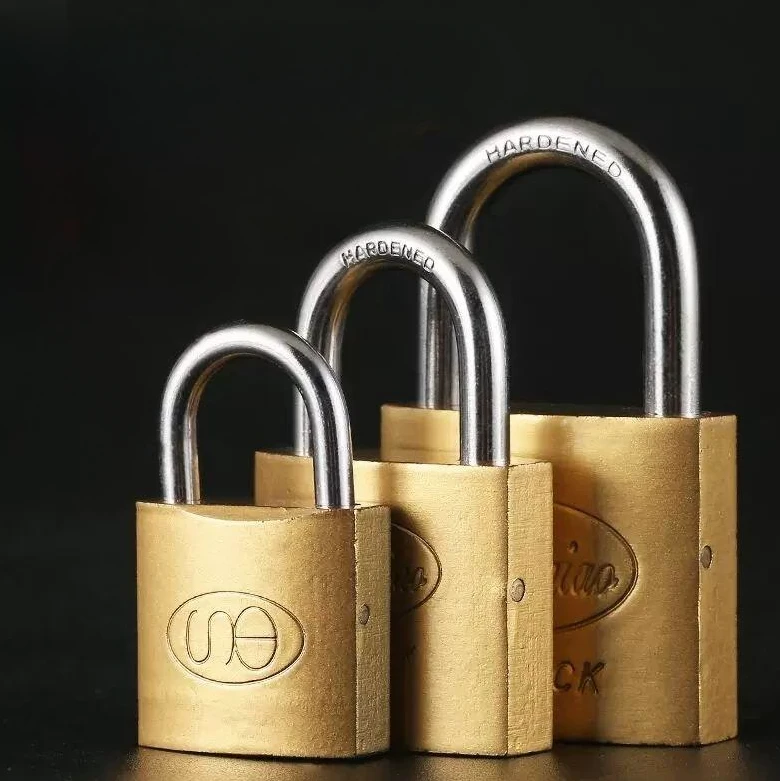 十字挂锁防盗锁家用门锁抽屉锁防水防锈防撬锁具宿舍用锁子柜子锁