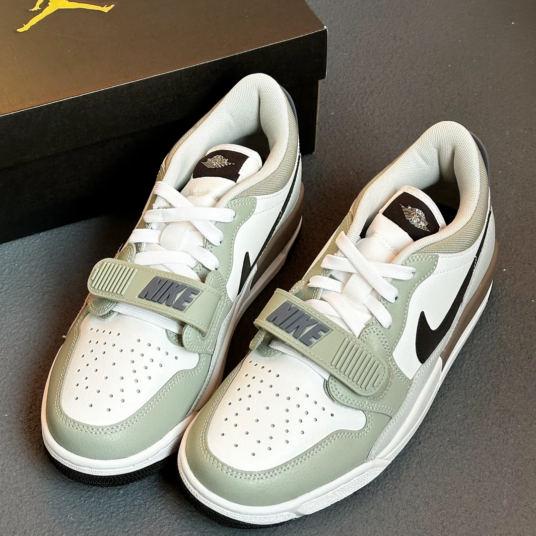 Air Jordan Legacy 312 LOW 男款低帮白绿运动休闲板鞋官方正品