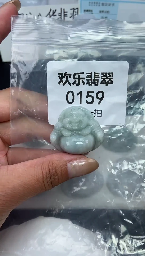 颈饰未镶嵌翡翠缅甸天然翡翠0159