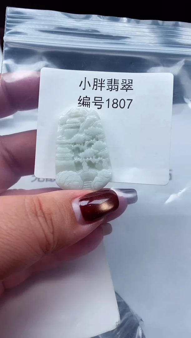 颈饰未镶嵌翡翠缅甸天然A货翡翠1807