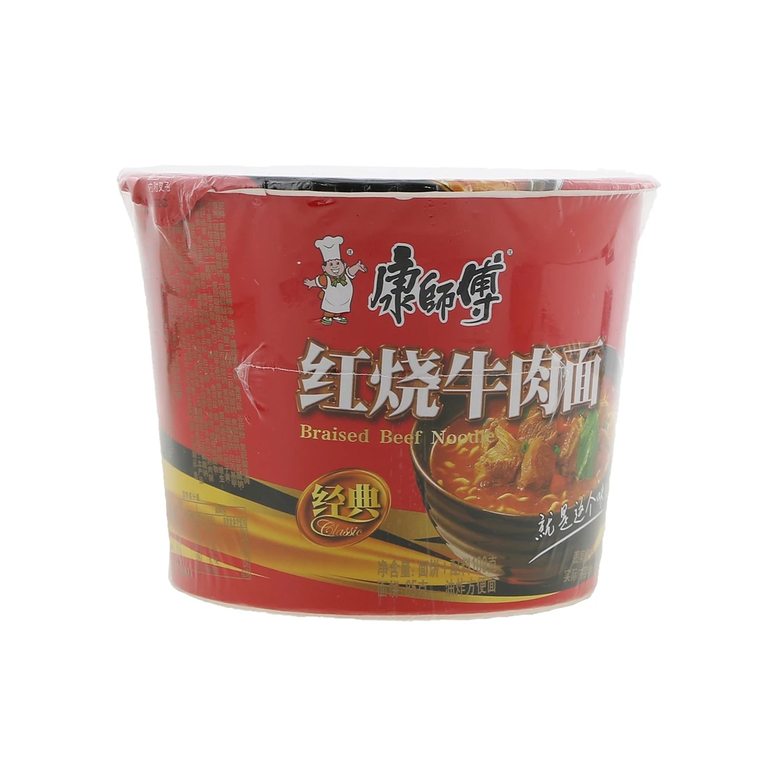 康师傅红烧牛肉桶面红烧牛肉味 100g
