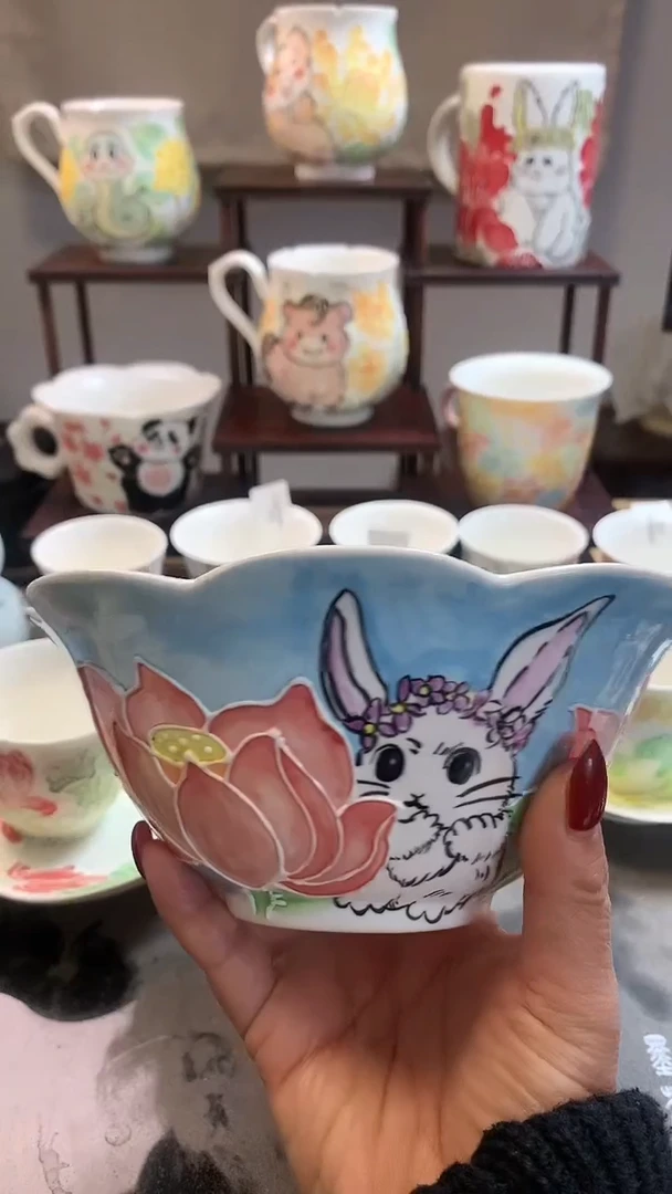 一味*手绘*夏日莲花