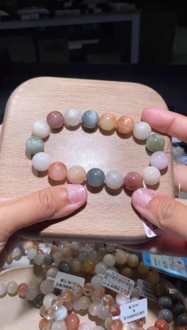 【闪购商品】水晶手链未镶嵌168号多样性发货一D 12+