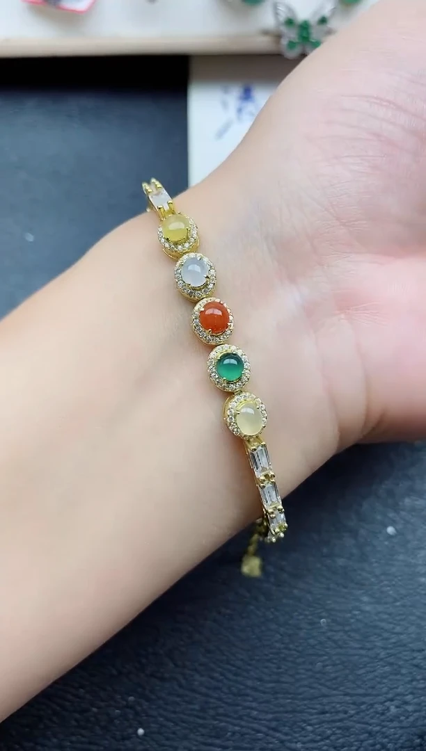 【闪购商品】翡翠戒指银S925镶嵌11111