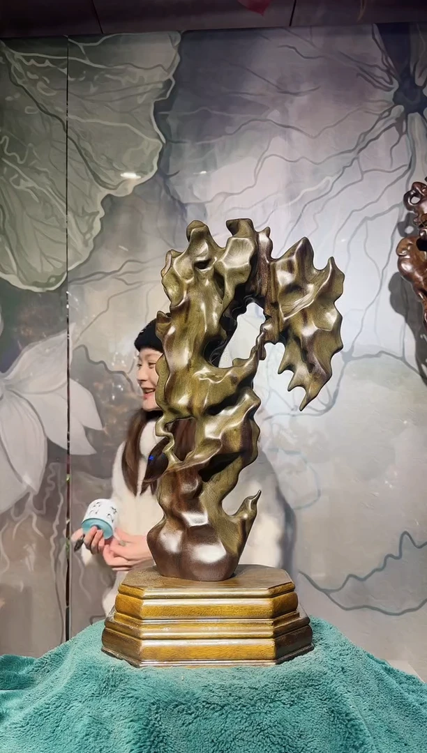 【闪购商品】金丝楠金丝楠木随形摆件23