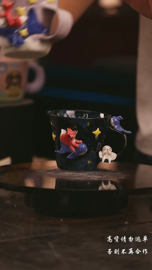 陶瓷景德镇可爱设计师款陶瓷