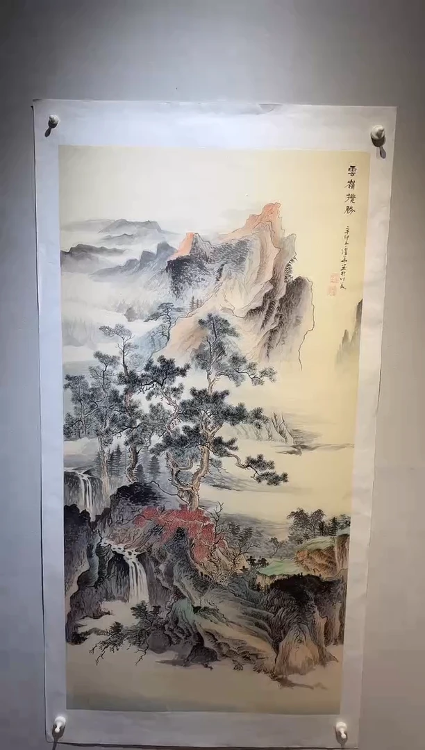 国画国画SS-1201294-张跃华央创美术馆精品定制备案作品