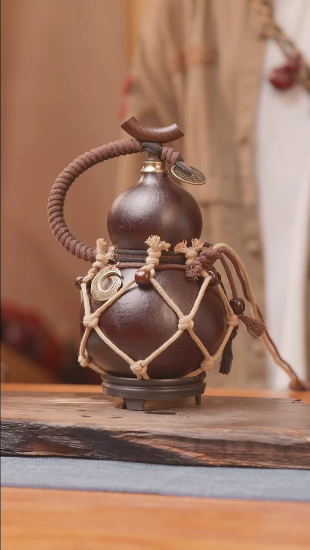 1448号链接精品大漆葫芦现货现发[一物一拍]