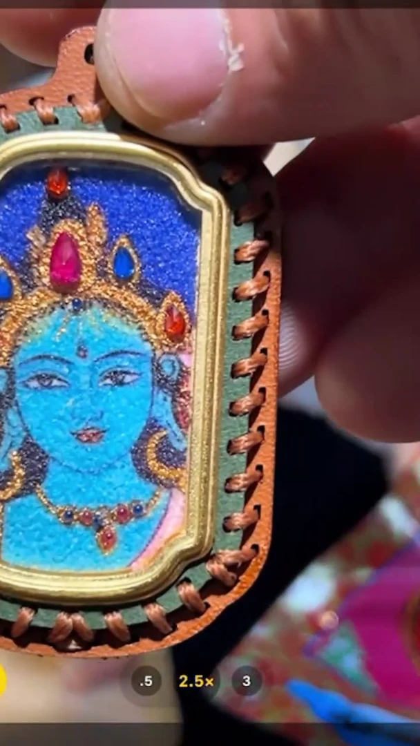 【闪购商品】吊坠绿度母-与实物略有不符介意者勿拍