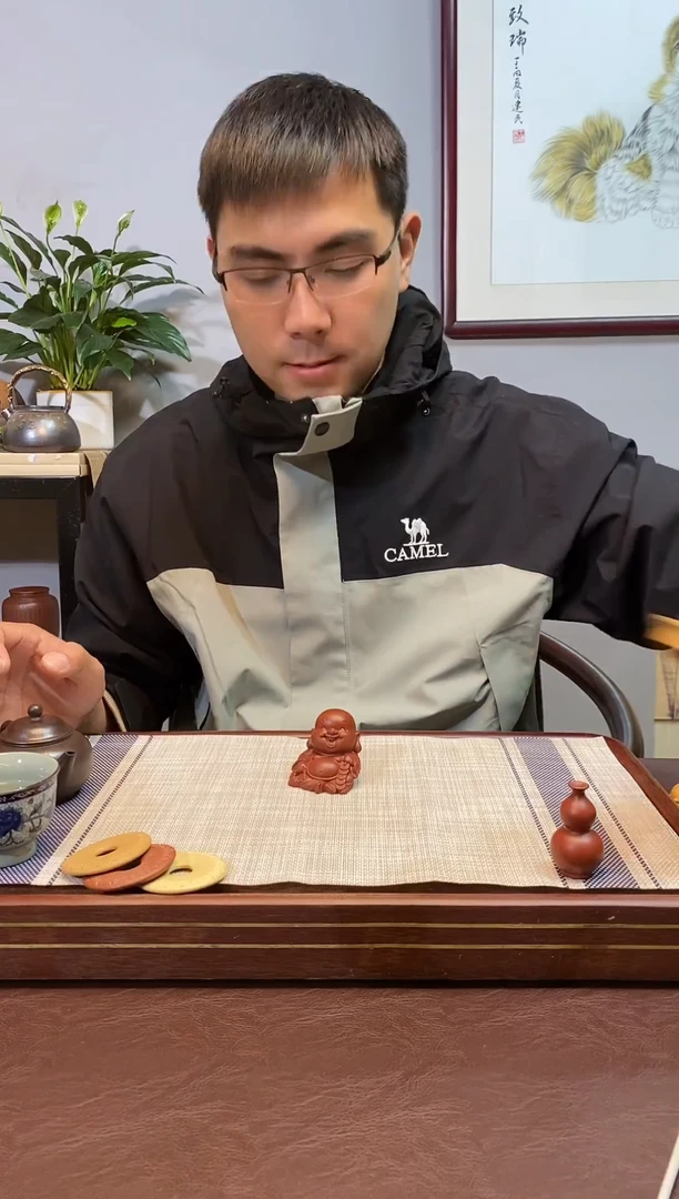 茶壶紫砂紫砂弥勒