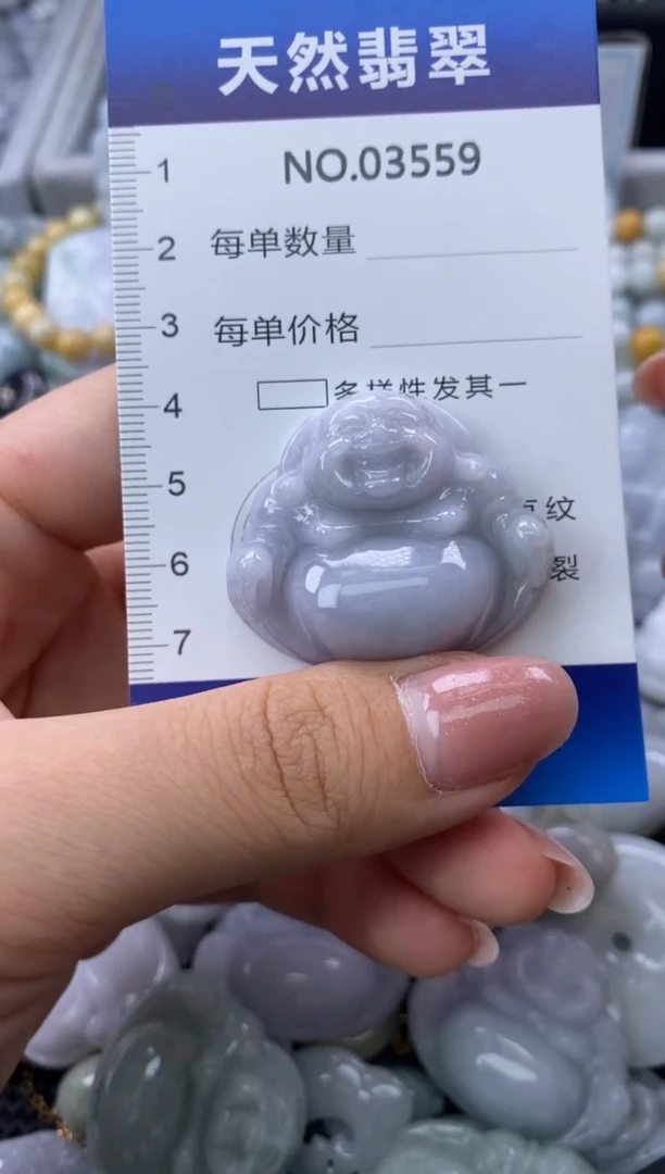 翡翠未镶嵌颈饰缅甸A货翡翠03559