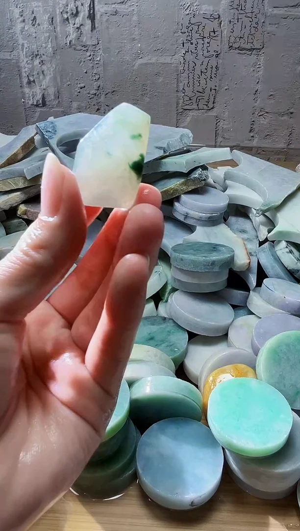 裸石翡翠天然翡翠A货石 南 805