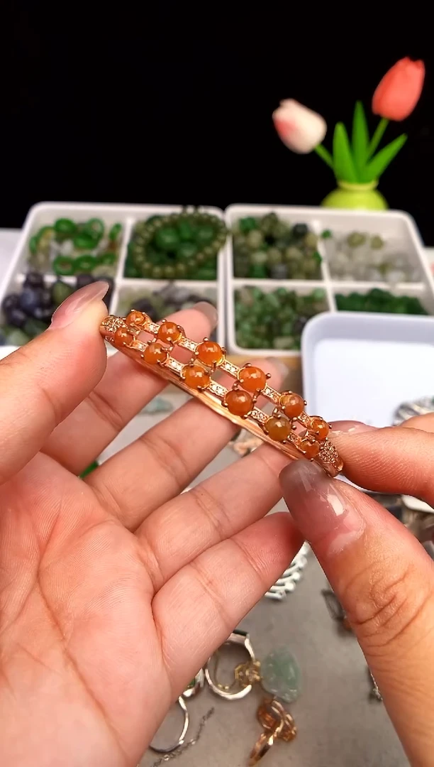 吊坠(不含链)银S925镶嵌翡翠1
