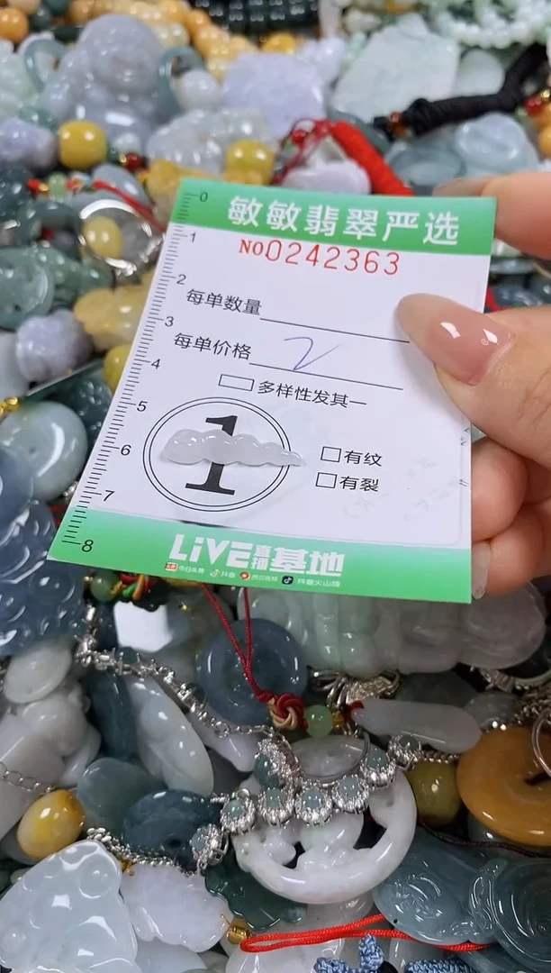 翡翠未镶嵌颈饰闪购0242363