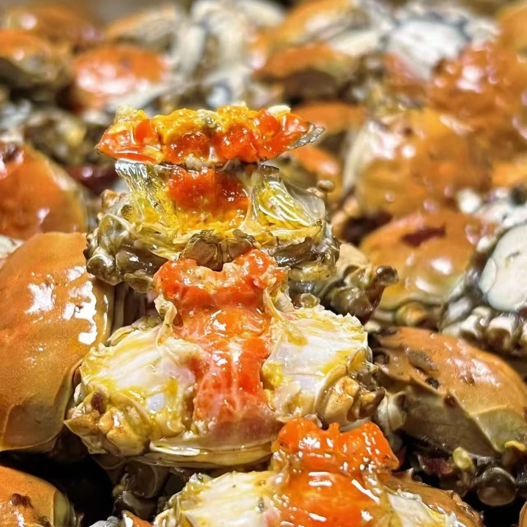 【活蟹】河蟹两元蟹公蟹20只0.8-1.1两京东冷链包邮