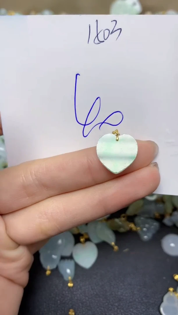 【闪购商品】翡翠颈饰18K金镶嵌 天然翡翠A货